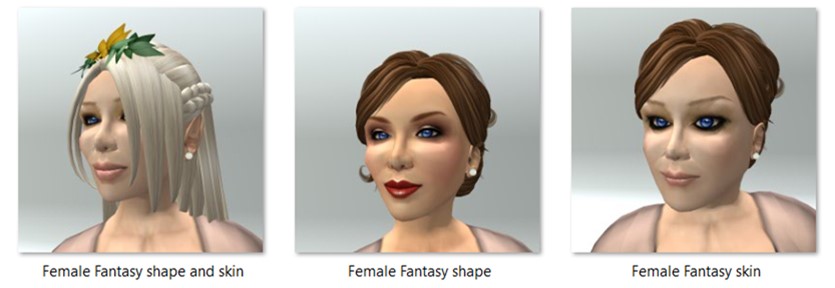 LL Avatar - Female - Female Fantasy