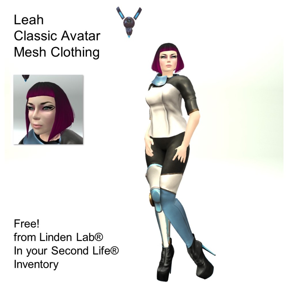 LL Avatar - Female - Leah