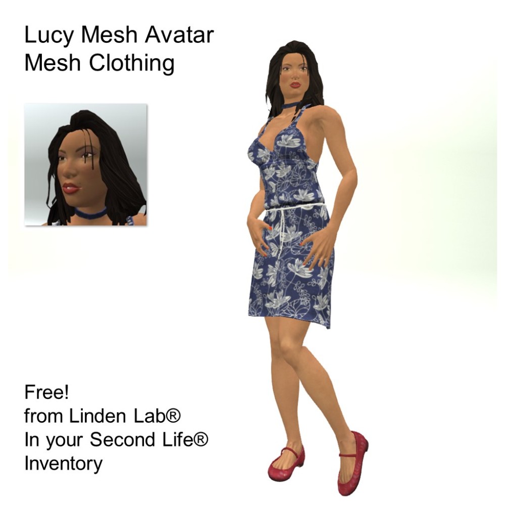 LL Avatar - Female Mesh - Lucy